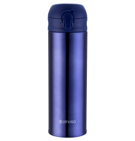 Vogue Series 480ML Steel Stainless Vacuum Cup（Blue）