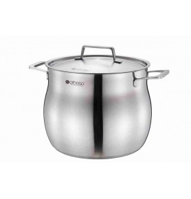 Classic Series 24x20cm Stainless Steel Stockpot 