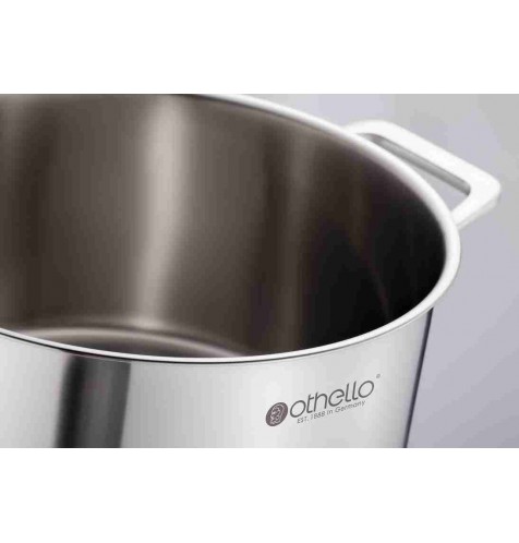 Classic Series 18x14cm Stainless Steel Stockpot