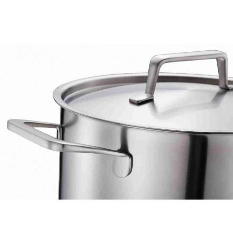 Classic Series 18x14cm Stainless Steel Stockpot