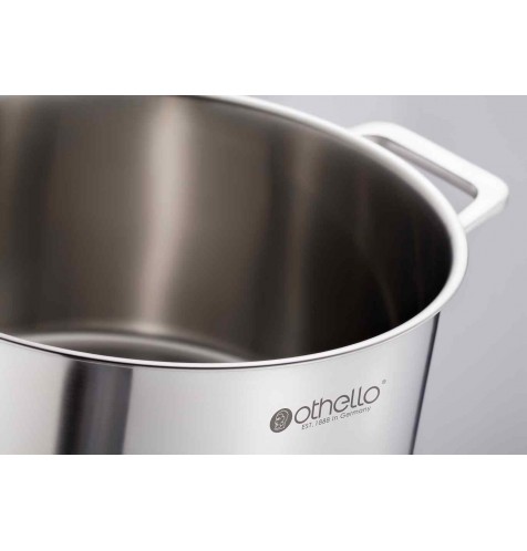 Classic Series 20x18cm Stainless Steel Stockpot