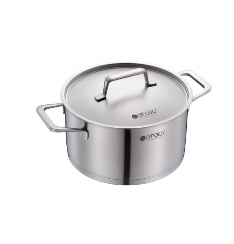 Classic Series 22x12cm Stainless Steel High Casserole
