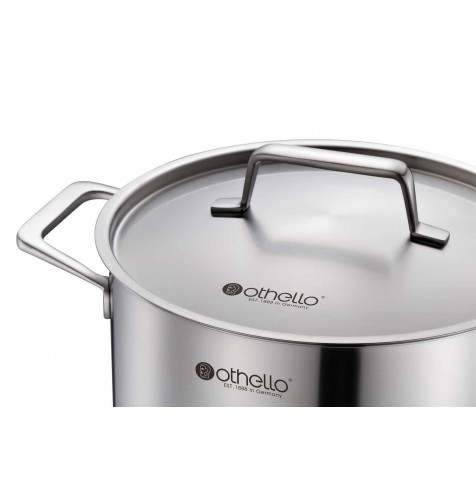 Classic Series 22x12cm Stainless Steel High Casserole