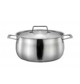 Classic Series 26x12cm Stainless Steel High Casserole